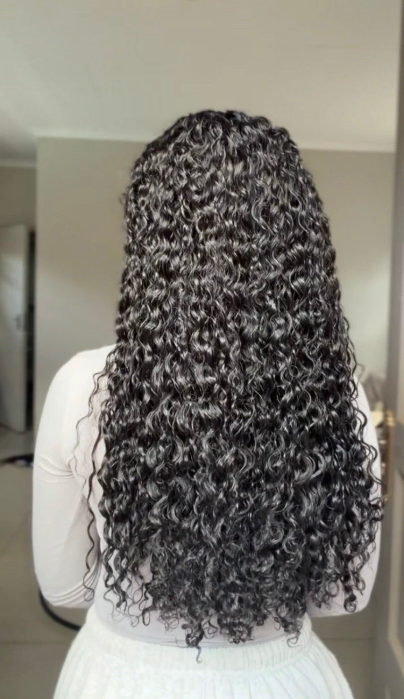 Waterwave curls